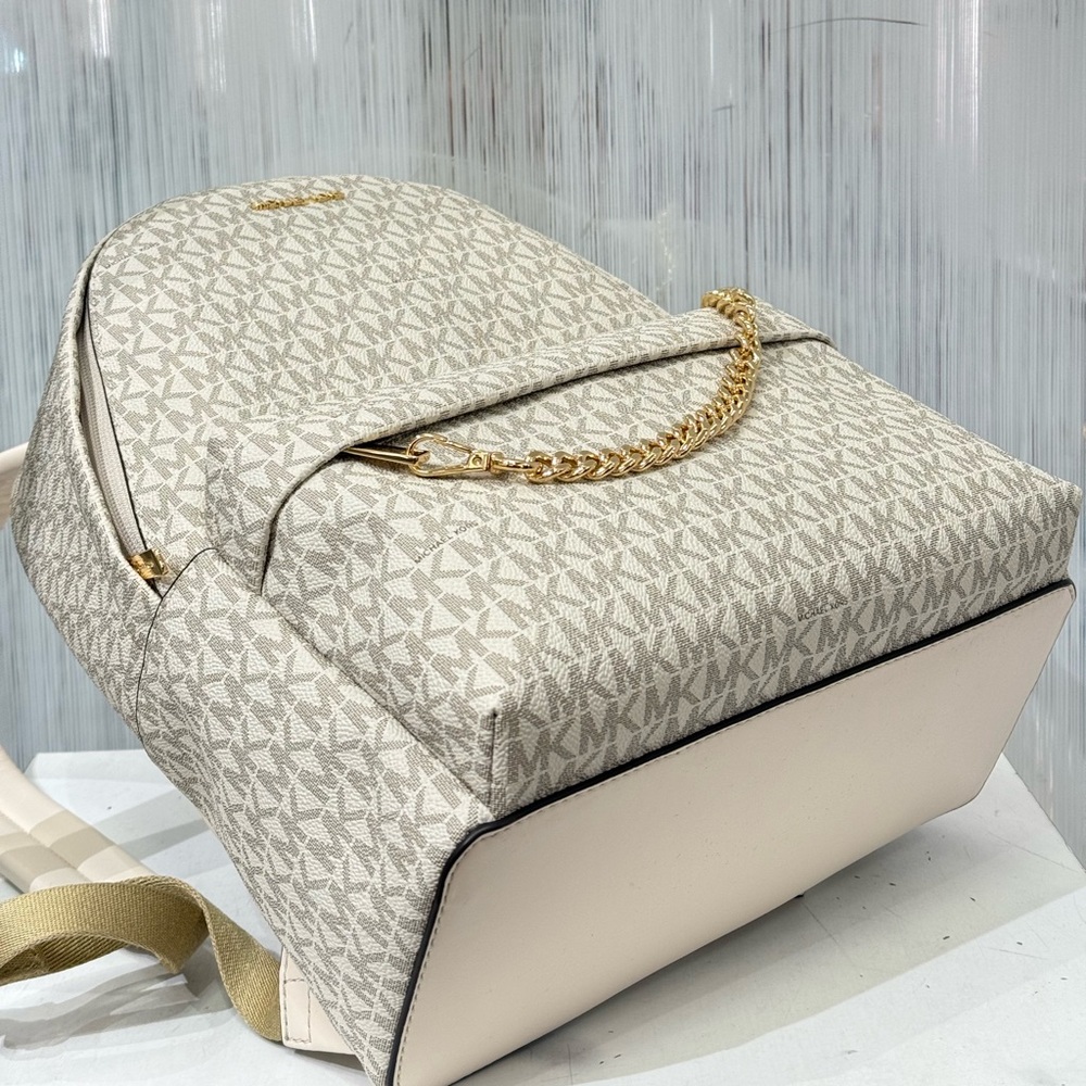 MICHAEL KORS Slater Medium Signature Logo Backpack - Picture 6 of 8